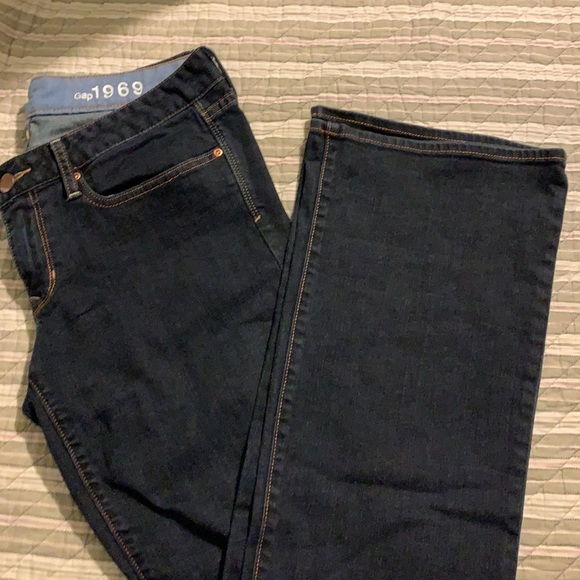 Gap Jeans 1969 curvy Dark Wash stretch - Picture 2 of 10